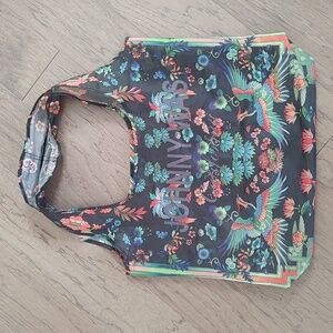 Johnny Was Nylon Tote Bag Used